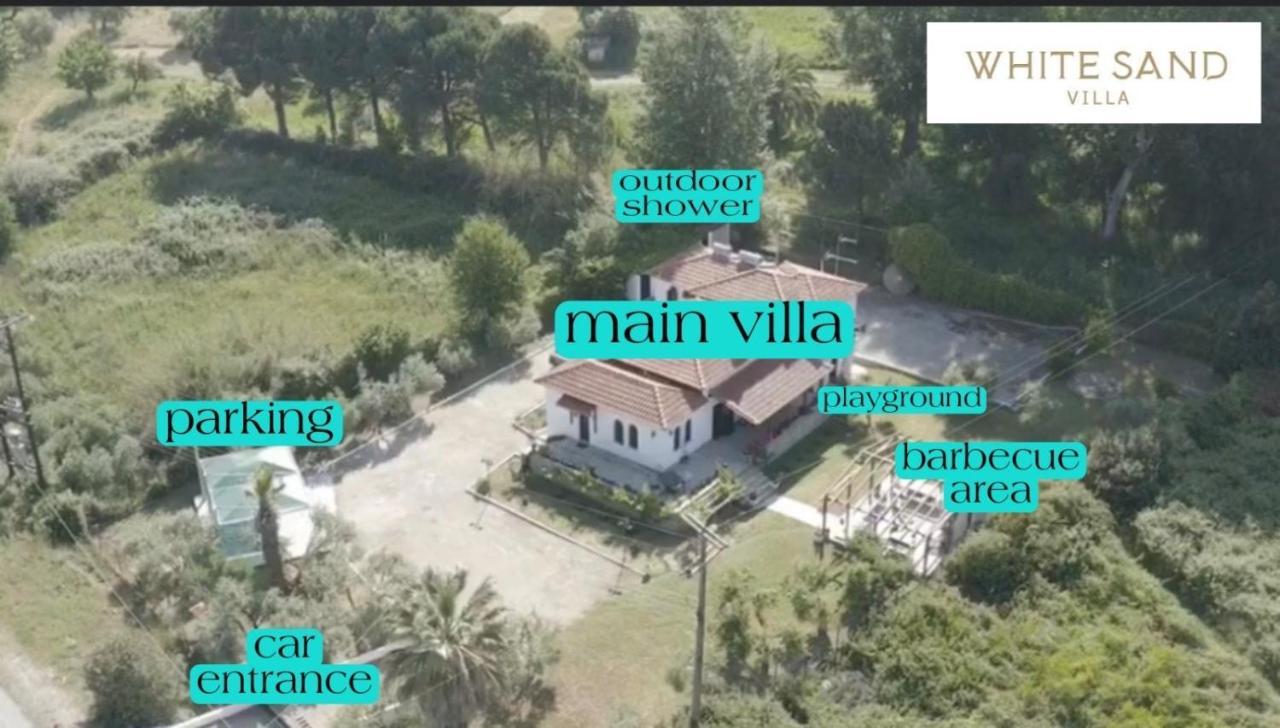 White Sand Villa Koviou Beach Nikiti Sithonia 外观 照片